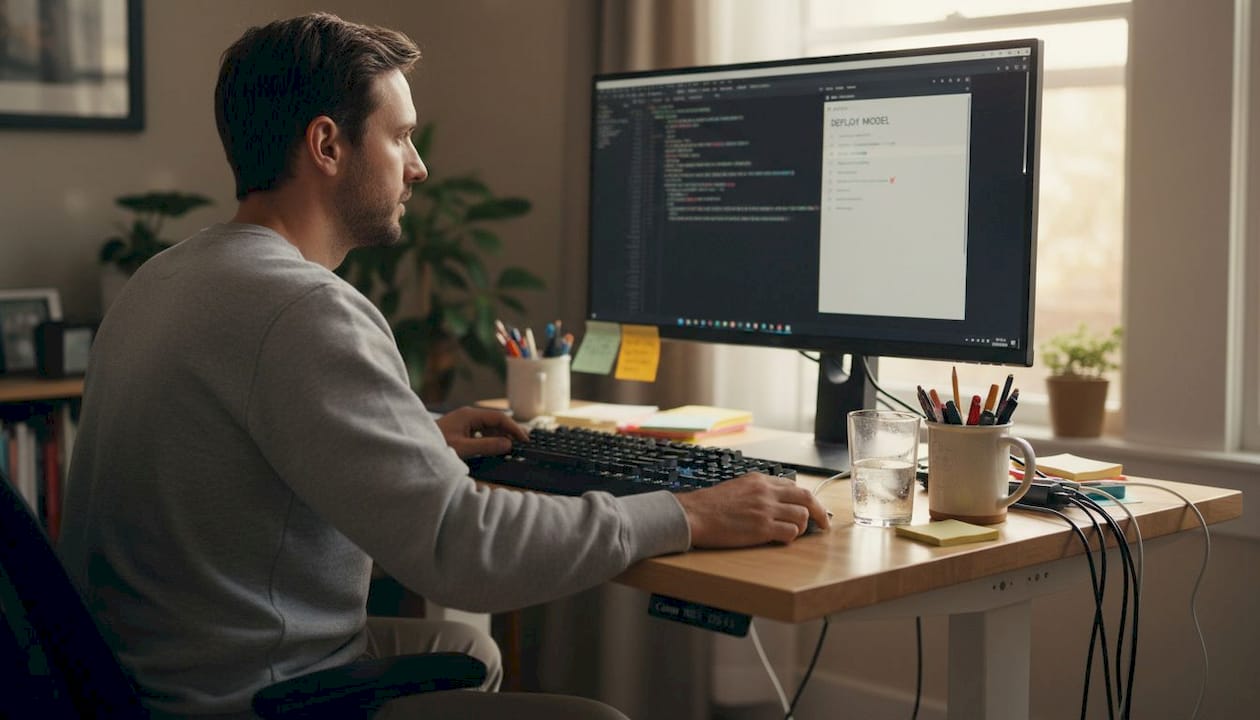 AI engineer focused deploying project code