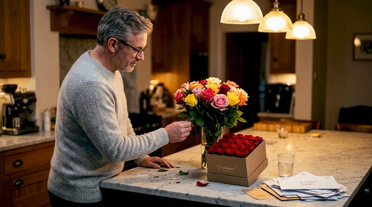 Comparing fresh versus preserved luxury roses