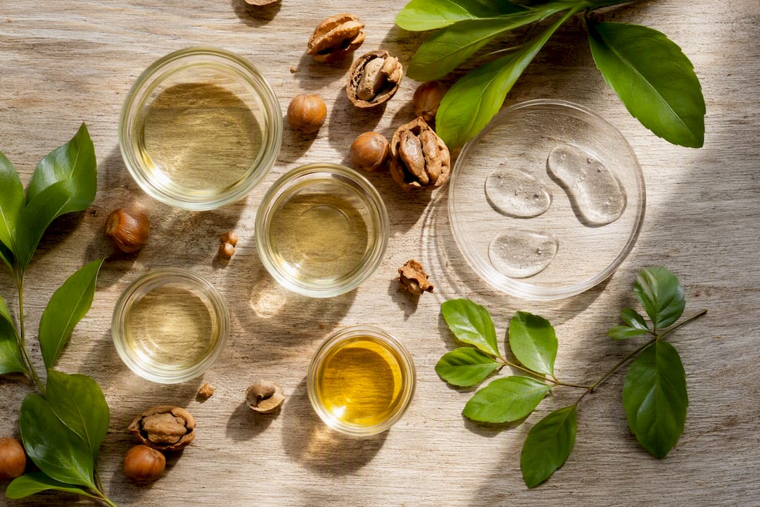 Natural skincare ingredients for hydration