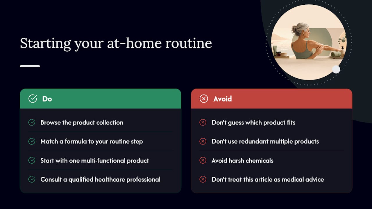 Ready to Start Your At-Home Routine? — overview diagram