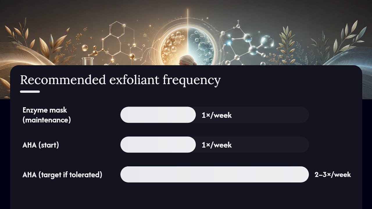 How to Choose and Introduce Your Exfoliant Safely — overview diagram