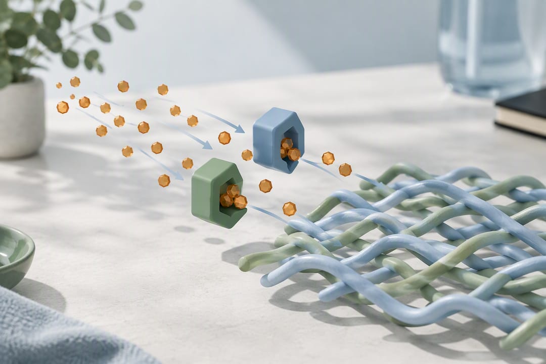 Illustration of ingredients intercepting glycation molecules