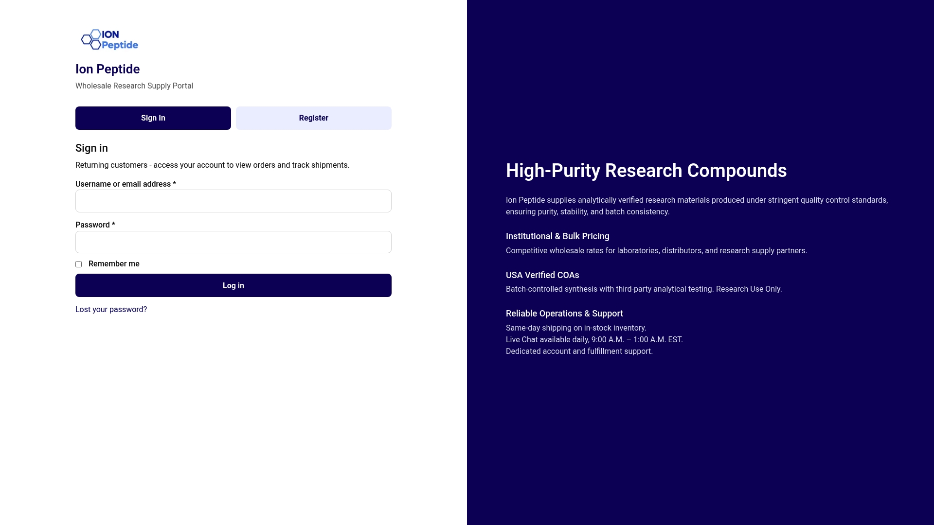 Product Screenshot