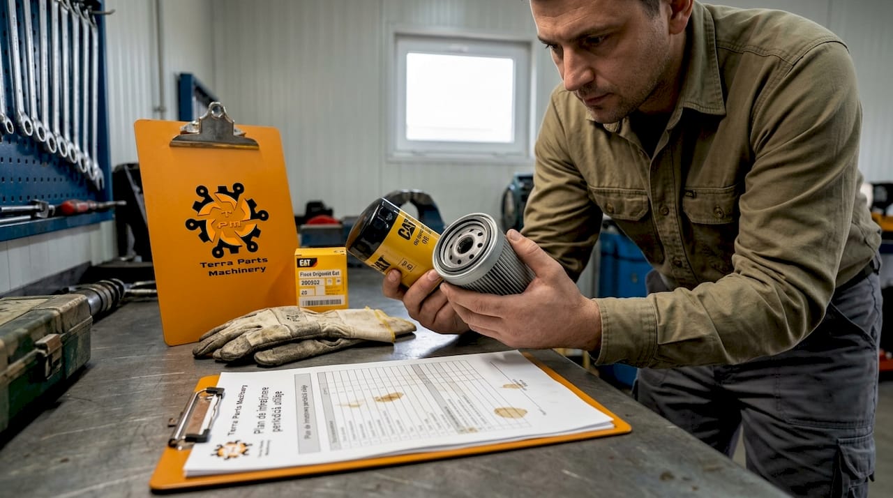 Analiză comparativă: filtre de ulei pentru motoarele Caterpillar