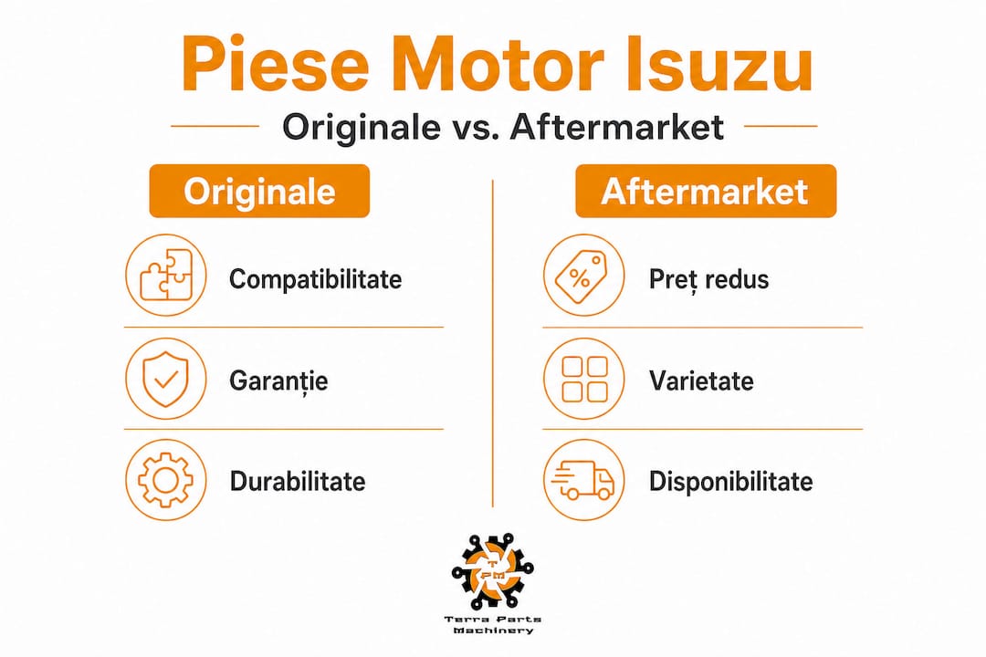 Comparație vizuală: piese auto originale sau aftermarket – care sunt diferențele?