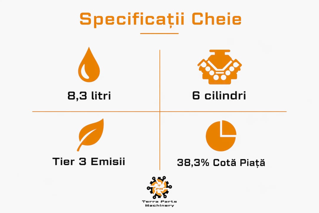 Infografic: cele mai importante caracteristici ale motorului Cummins
