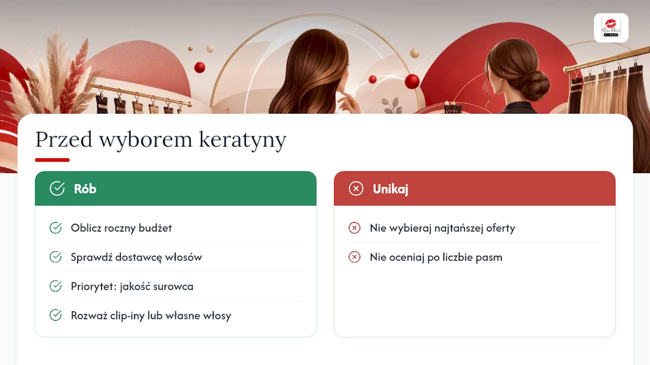Co naprawdę warto wiedzieć przed wyborem keratyny — overview diagram