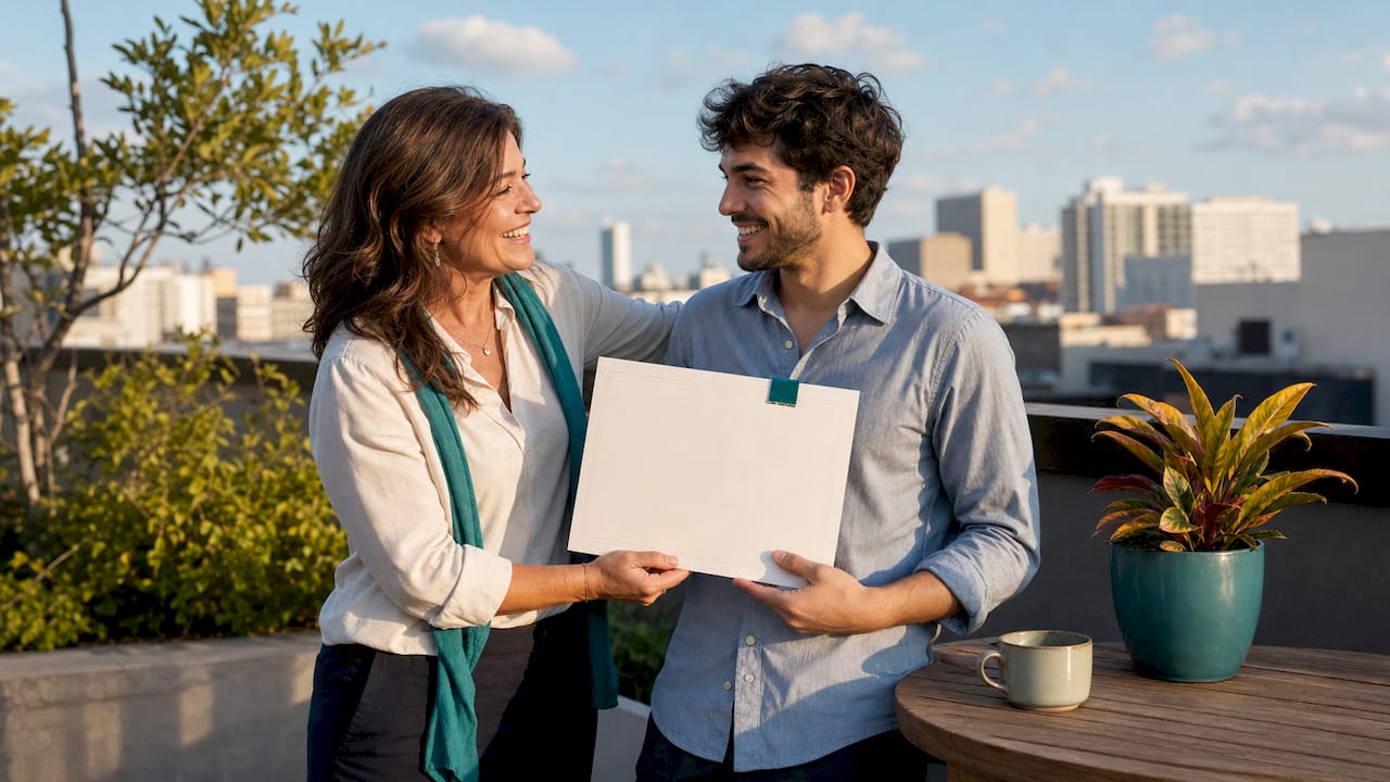 Leader recognizing employee achievement in meeting room