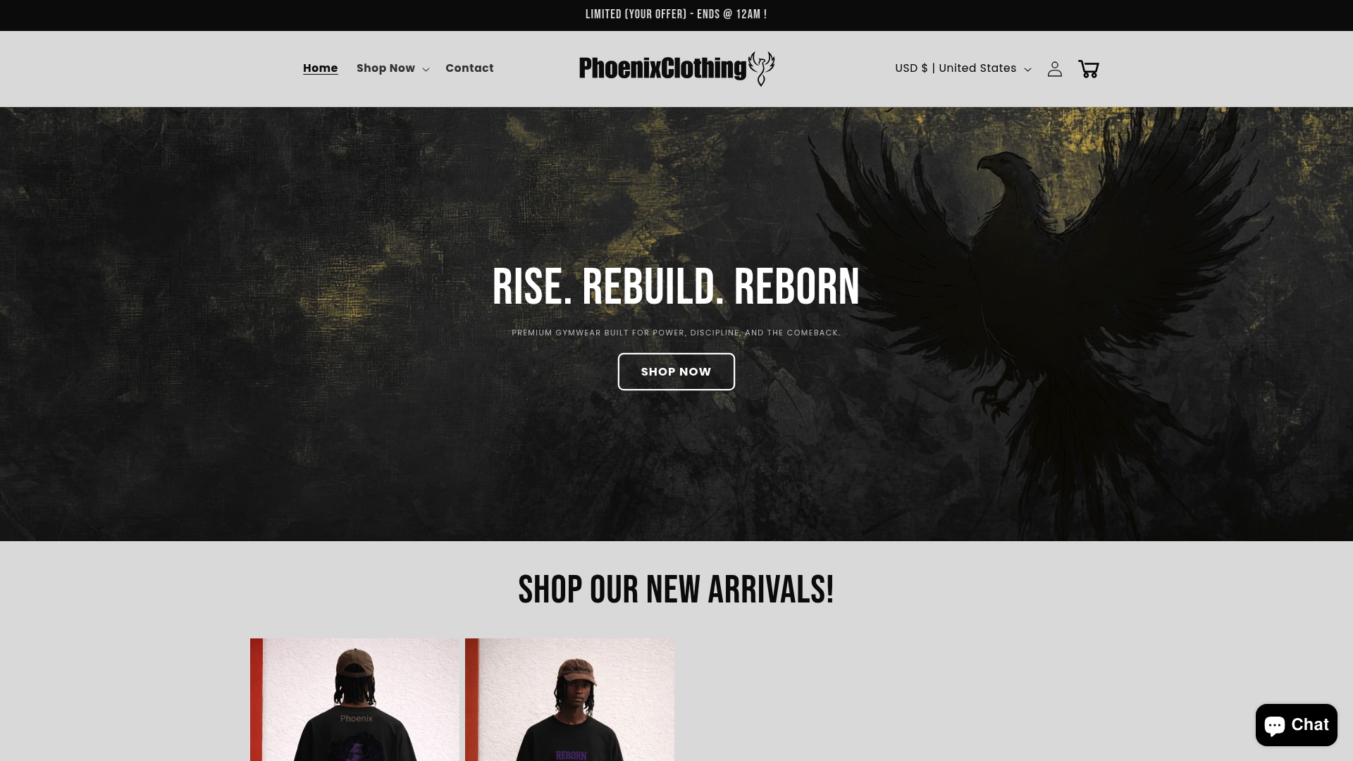 https://phoenixclothing.org