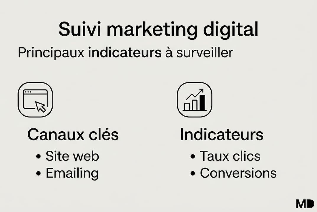 Infographie : comment mesurer et piloter l’efficacité de votre marketing digital en PME