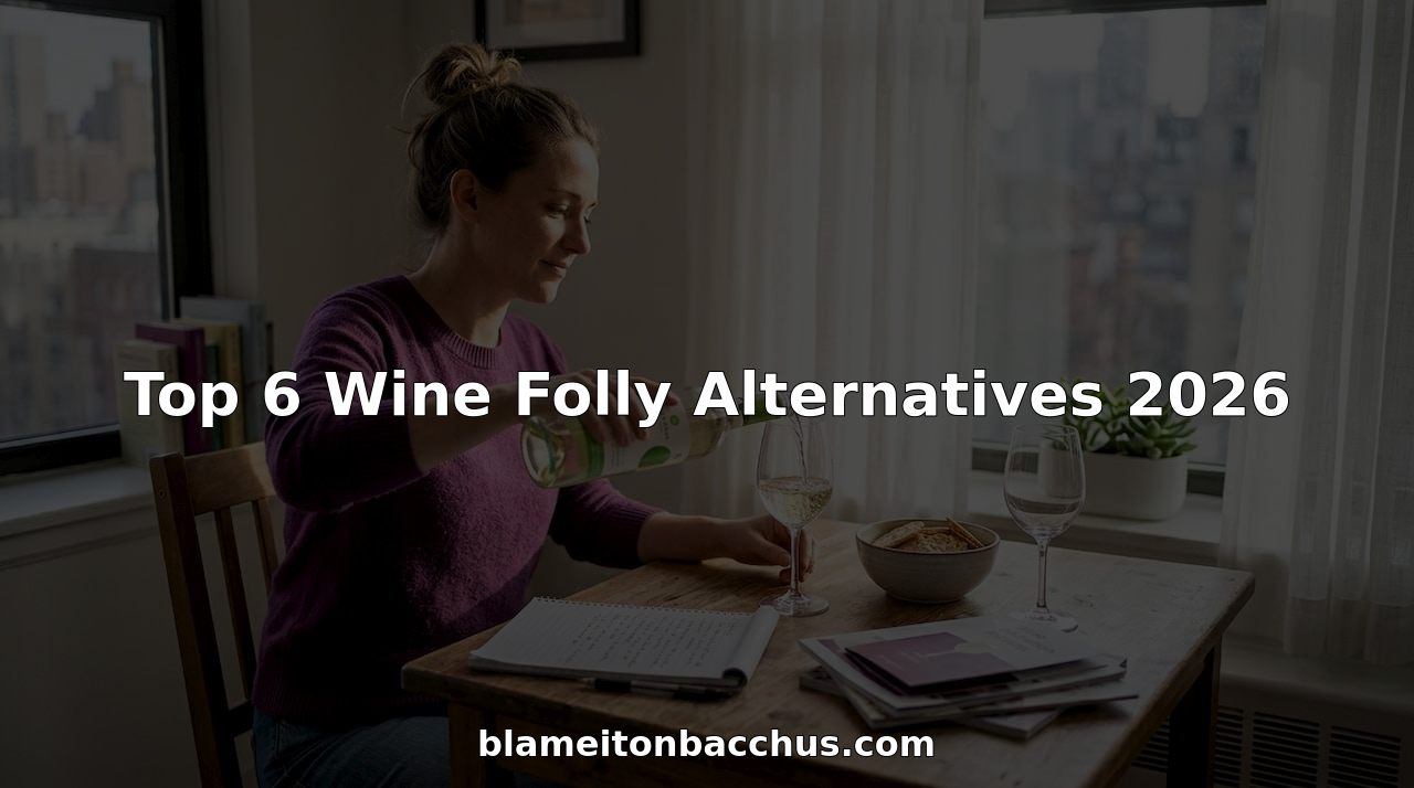Woman learning wine tasting at kitchen table