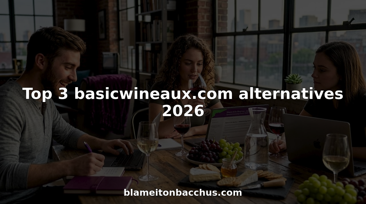 Friends learning about wine at home together