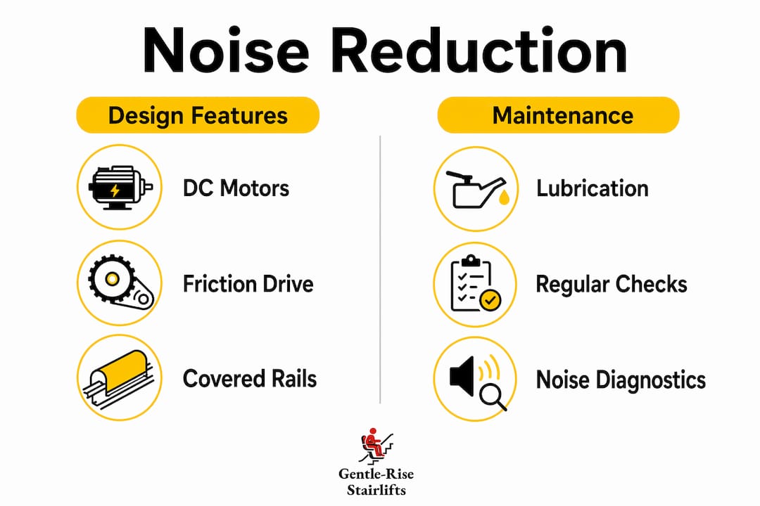 Infographic comparing noise reduction methods