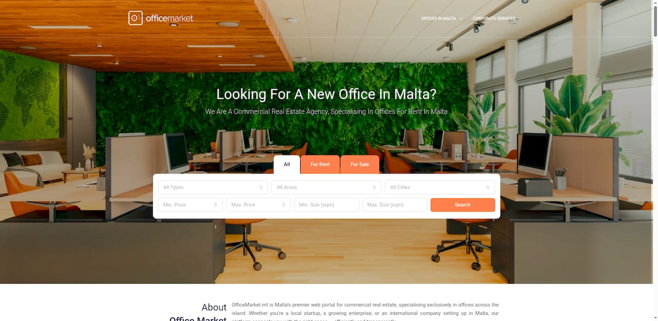 Offices in Malta with Parking
