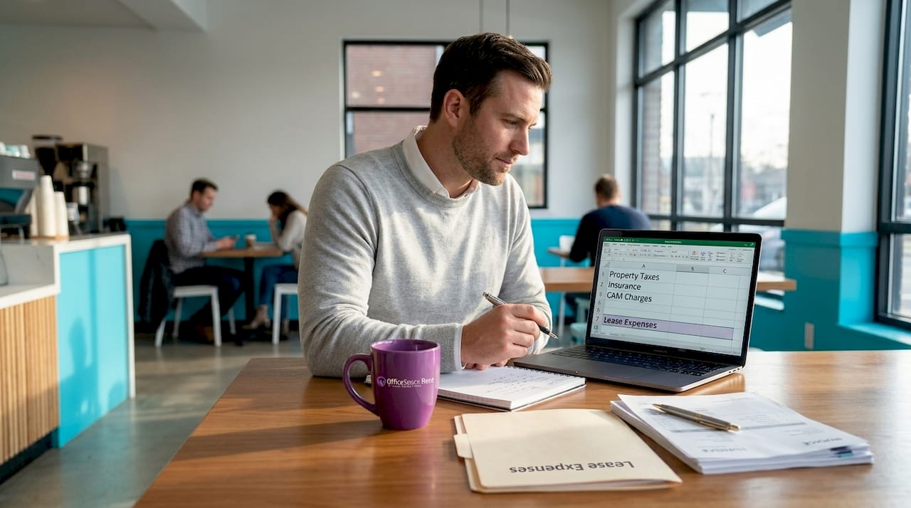 Tenant checking triple-net lease expenses
