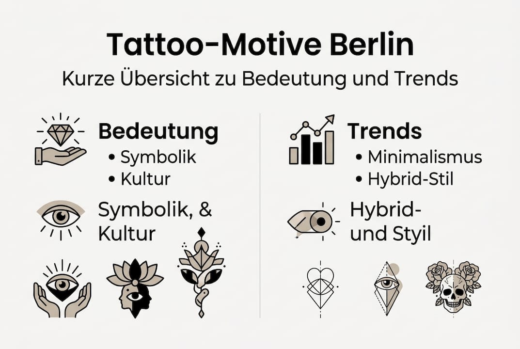 Tattoo-Motive: Bedeutungen und aktuelle Trends anschaulich erklärt