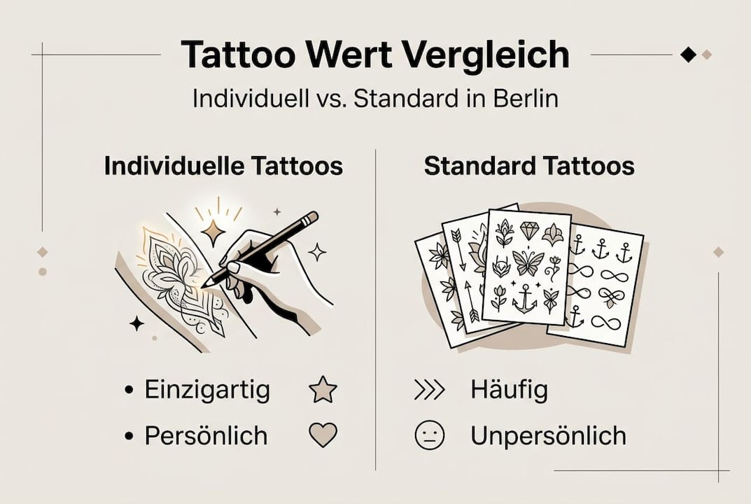 Eine Infografik verdeutlicht, wie viel persönliche Bedeutung Tattoos für ihre Träger haben.