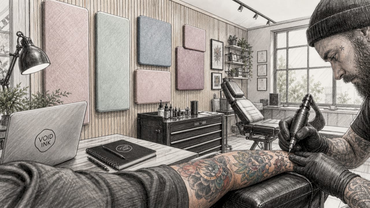 Schallschutzlösungen für das Tattoo-Studio: Wie Akustikpaneele das Arbeitsklima verbessern
