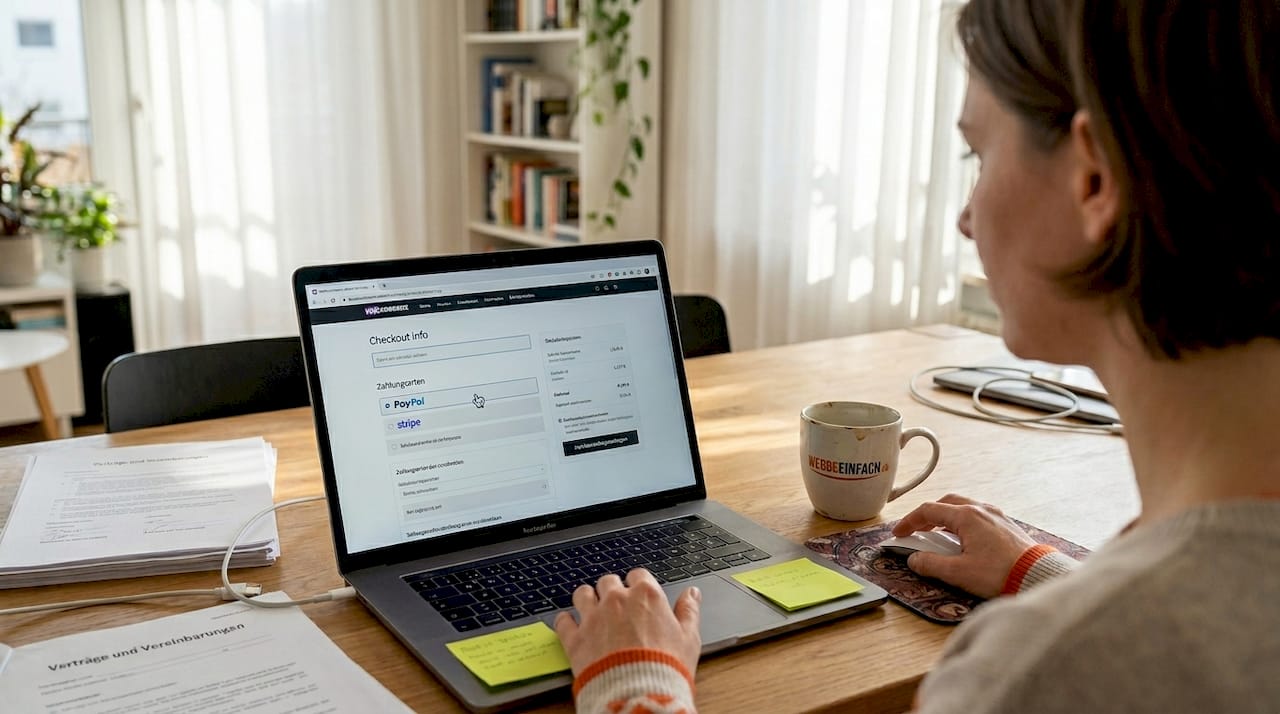 Entwickler prüft verschiedene Zahlungsmöglichkeiten in WooCommerce