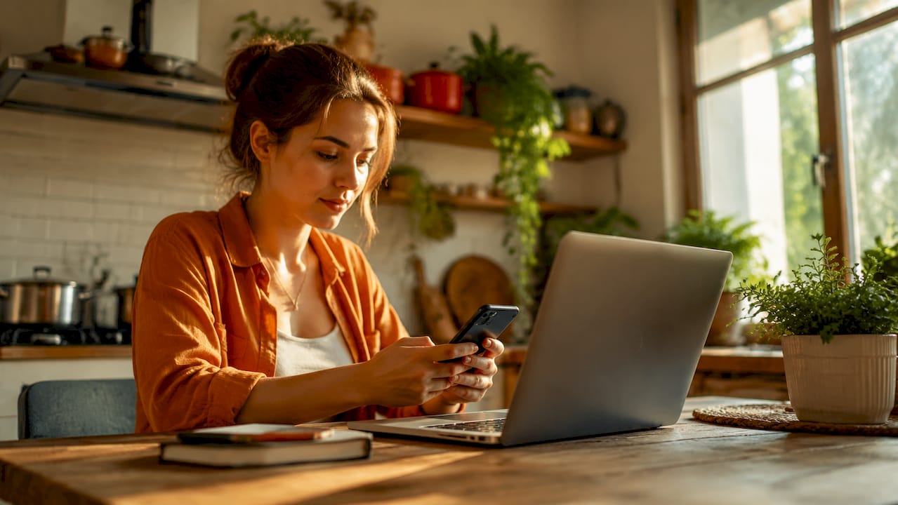 Eine Kundin schreibt über den Live-Chat mit dem Kundenservice im Online-Shop.