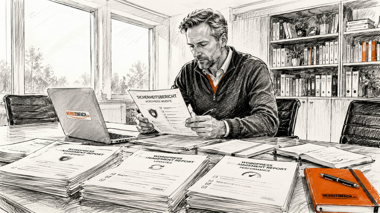 Der Agenturleiter analysiert die aktuellen Reportings und zieht daraus wichtige Erkenntnisse für das Tagesgeschäft.