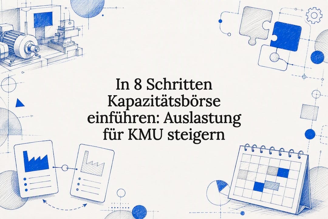 In 8 Schritten Kapazitätsbörse einführen: Auslastung für KMU steigern