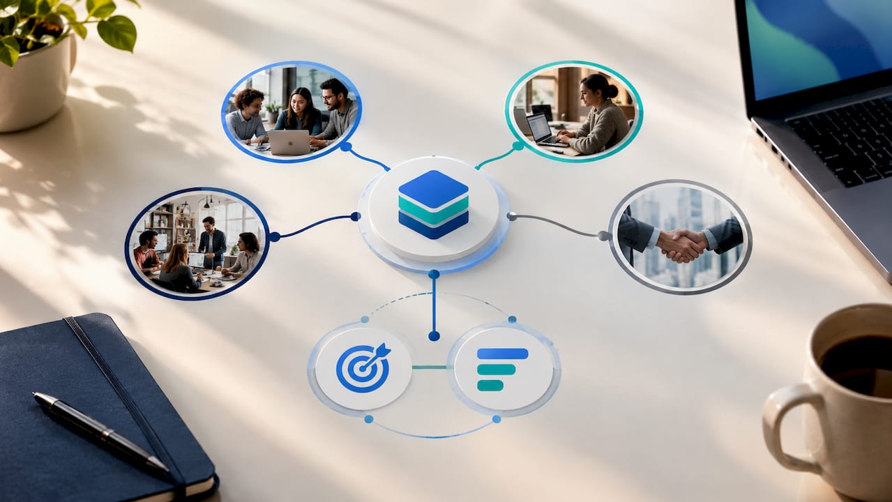 Vernetzte Projektpartner und ein zentrales PMO