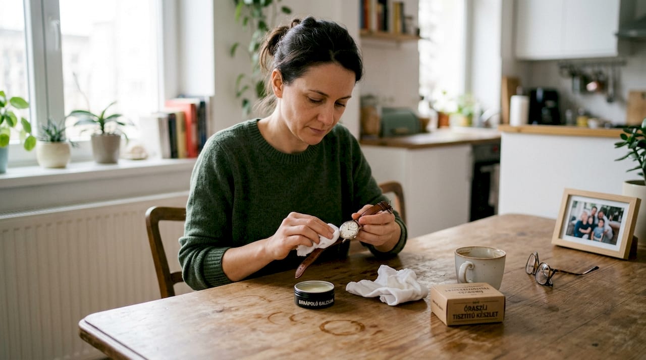 Így gondoskodj bőrszíjas órád mindennapos tisztán tartásáról