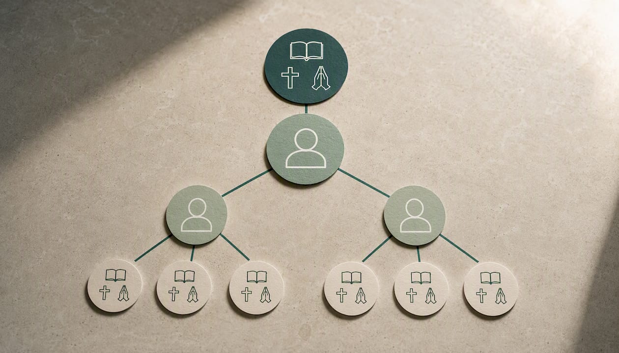 Discipleship relationship multiplying through generations