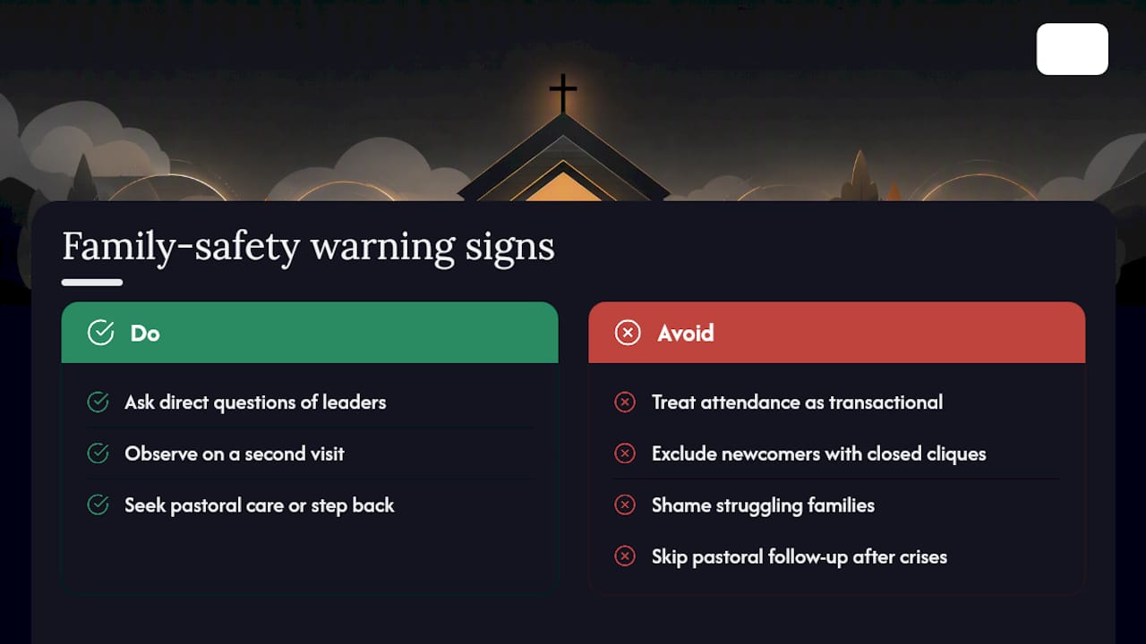 Five warning signs of an unsafe church community