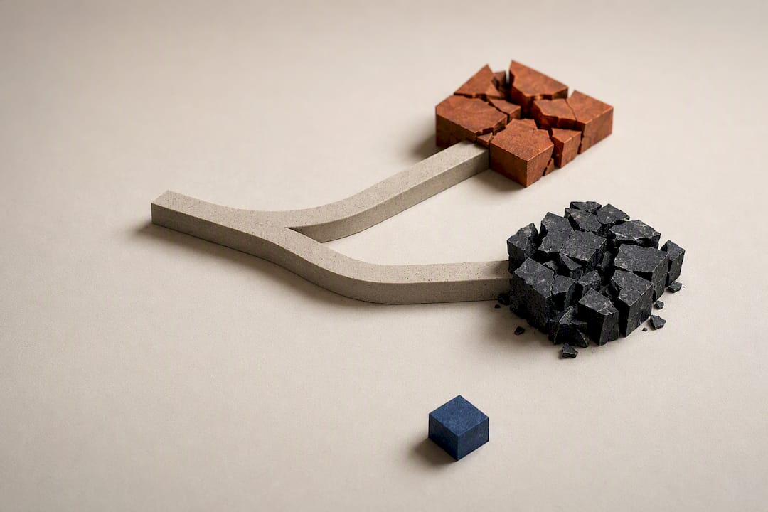 Illustration of three kinds of suffering