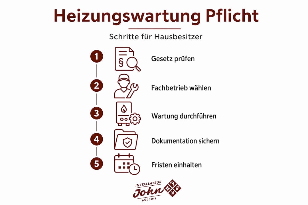 Schritt-für-Schritt-Übersicht: So erfüllen Sie die Wartungspflicht Ihrer Heizung