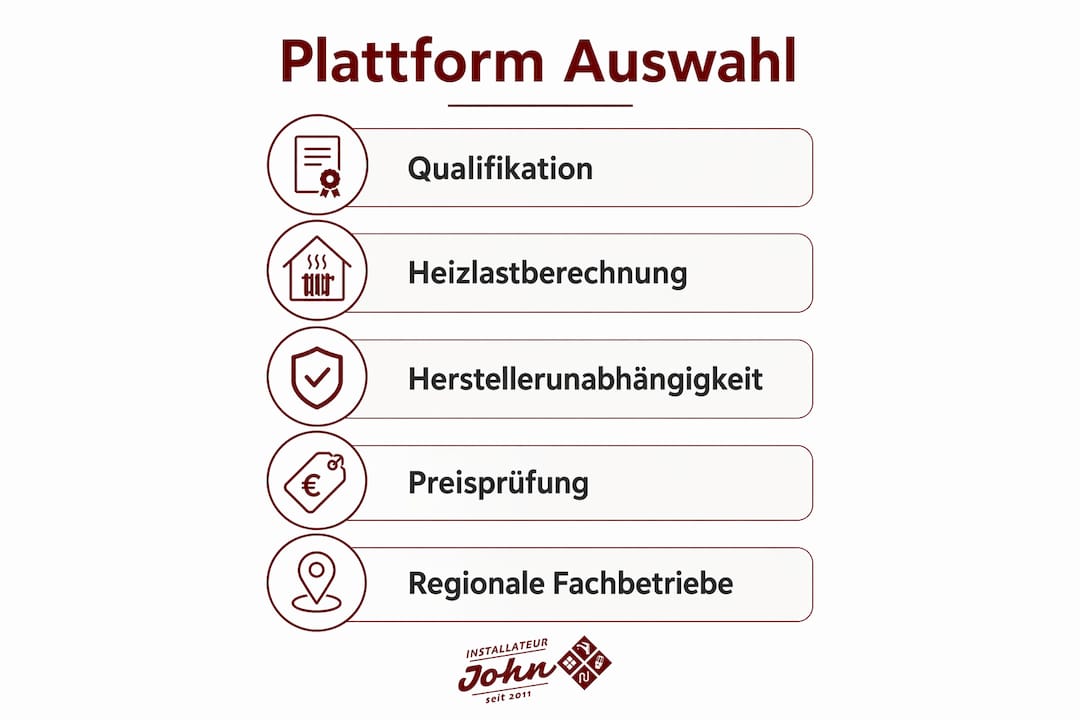 Schritt-für-Schritt-Anleitung: So finden Sie die passende Heizungsplattform