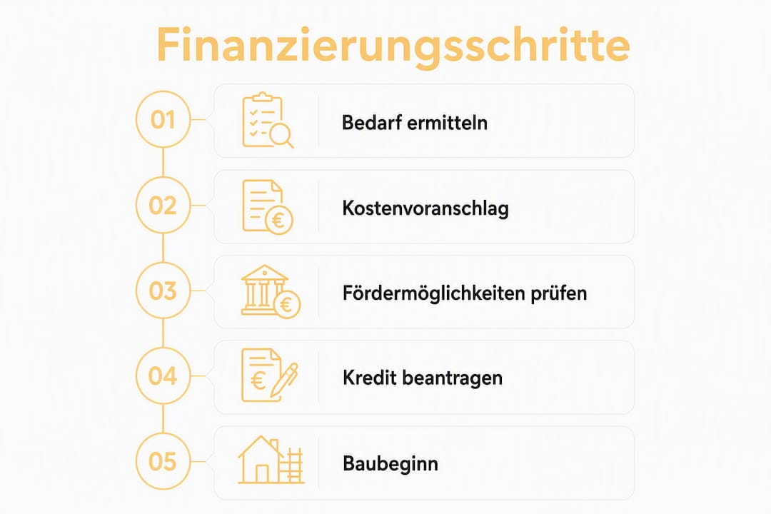 Übersicht: So finanzieren Sie Ihre Badsanierung Schritt für Schritt