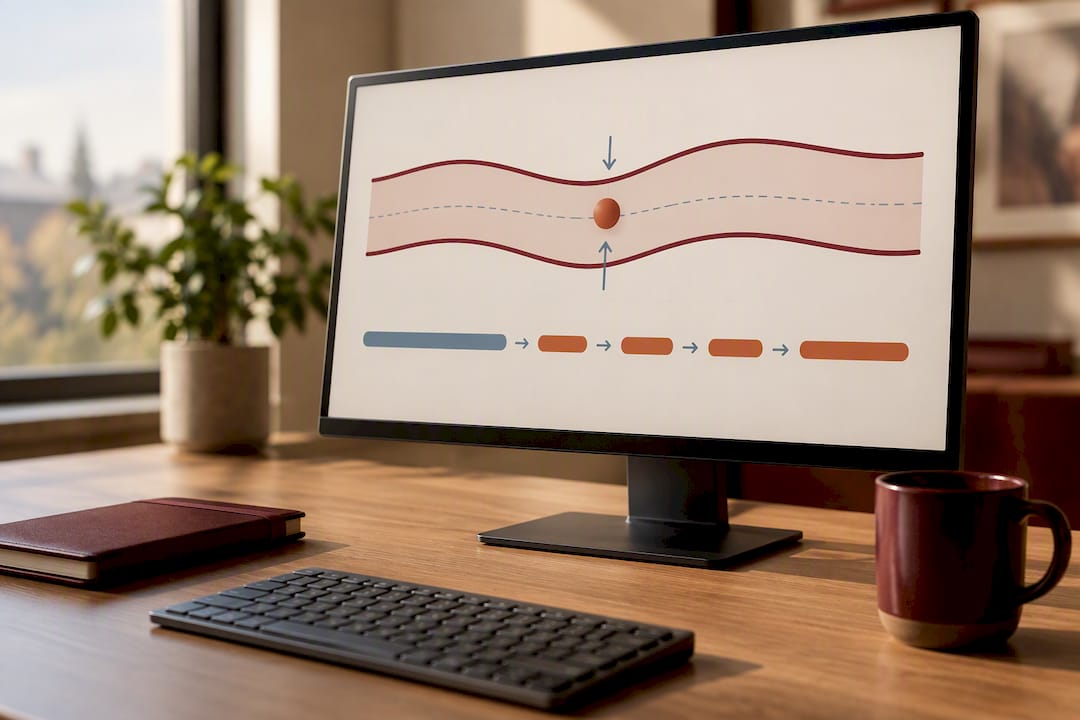 Grafik zur Veranschaulichung von Hysterese und Laufzeitzyklen