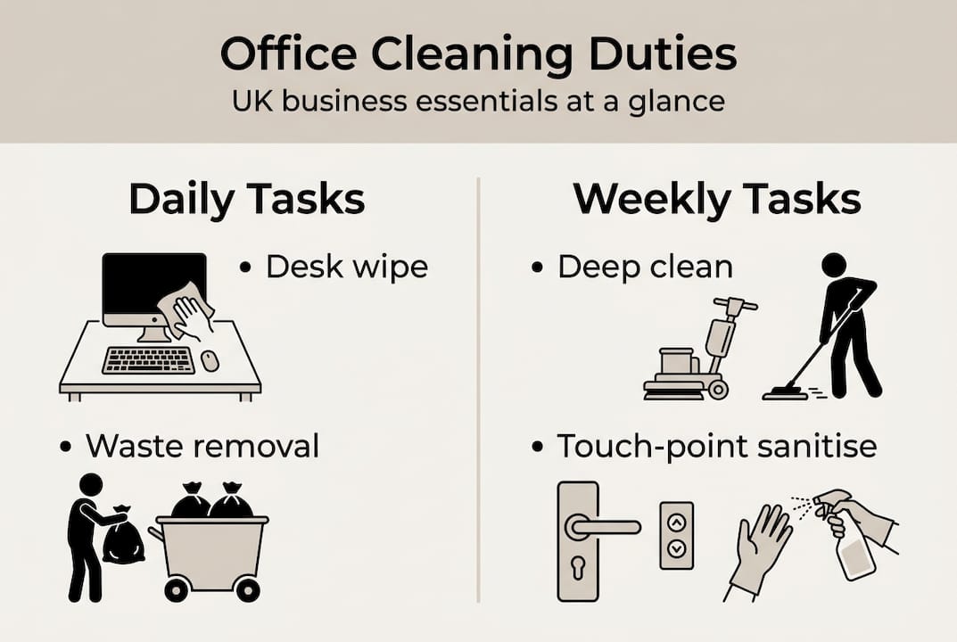 1775552191616 Infographic summarising UK office cleaning tasks - J R Cleaning