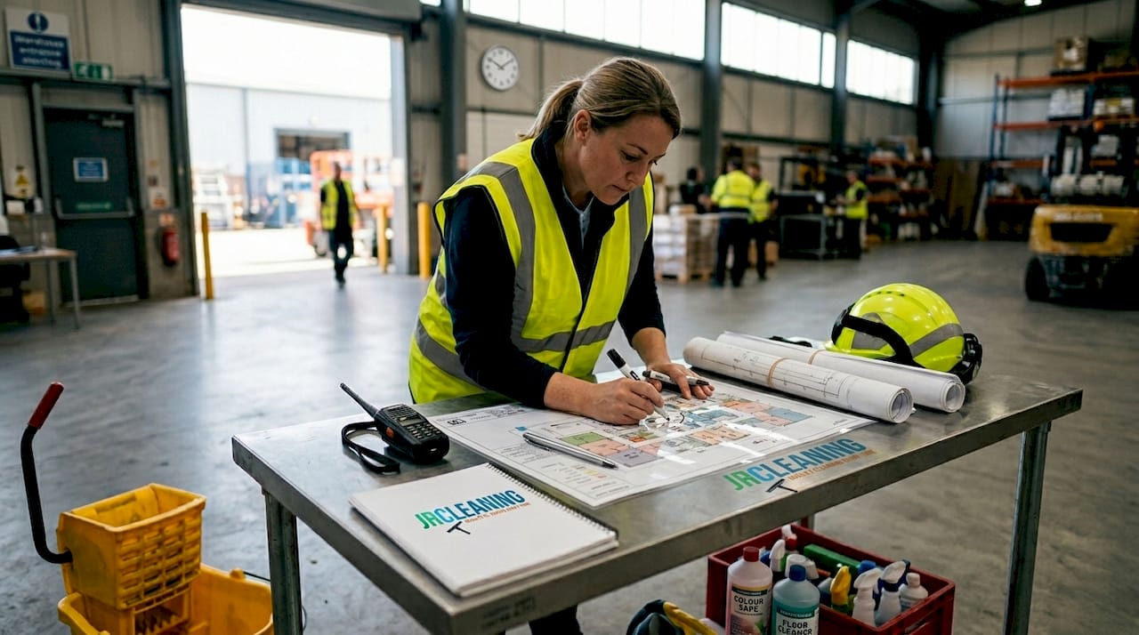 1776446020054 Manager prepares industrial cleaning checklist - J R Cleaning 1776446020054 Manager prepares industrial cleaning checklist - J R Cleaning