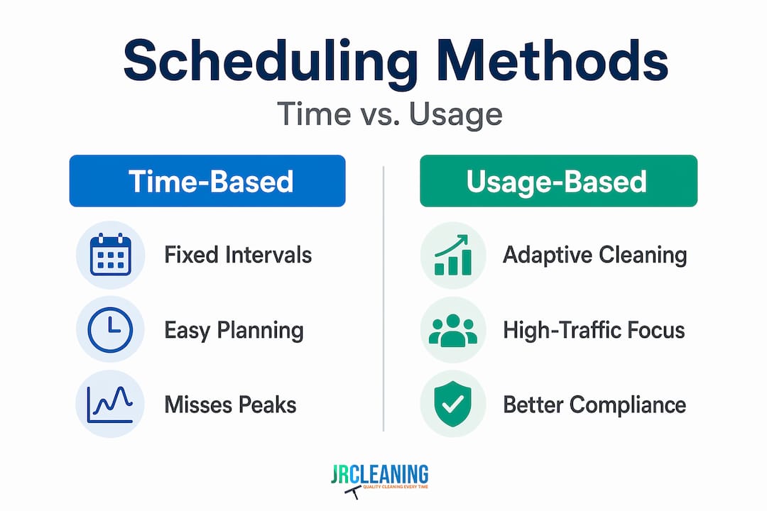 1779806848642 Infographic comparing time and usage based cleaning - J R Cleaning