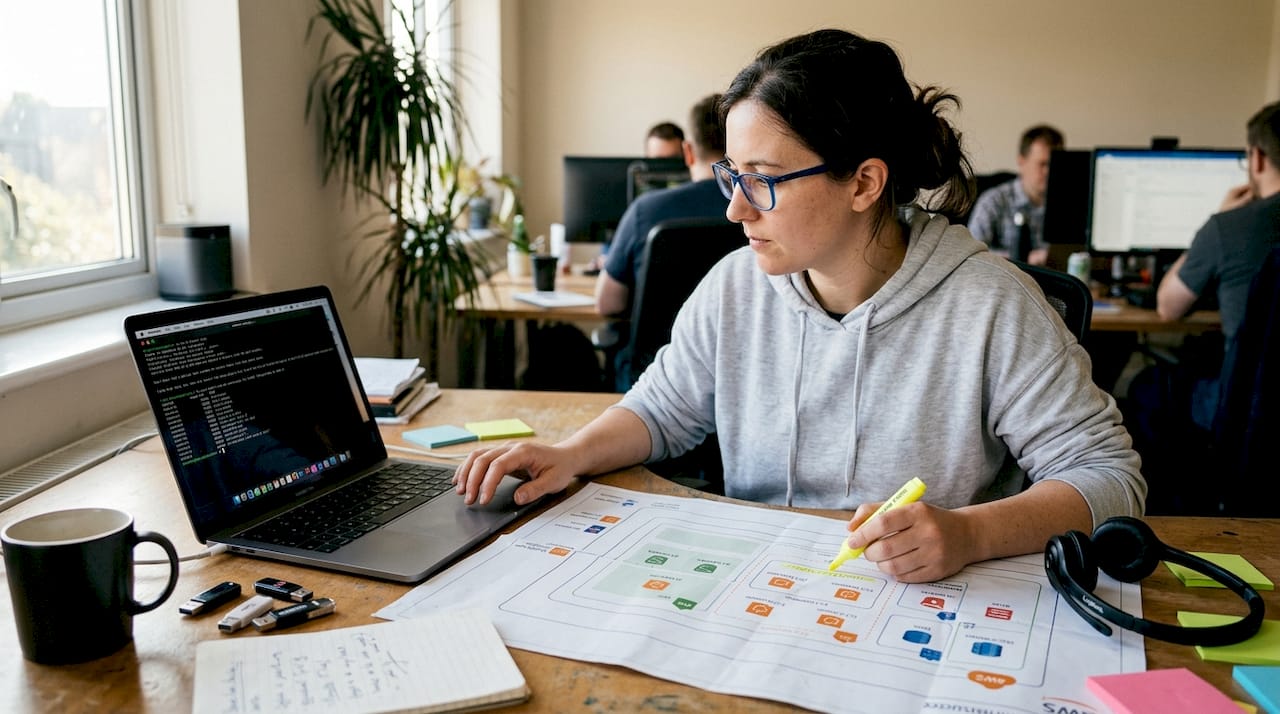 Cloud architect auditing AWS resource inventory