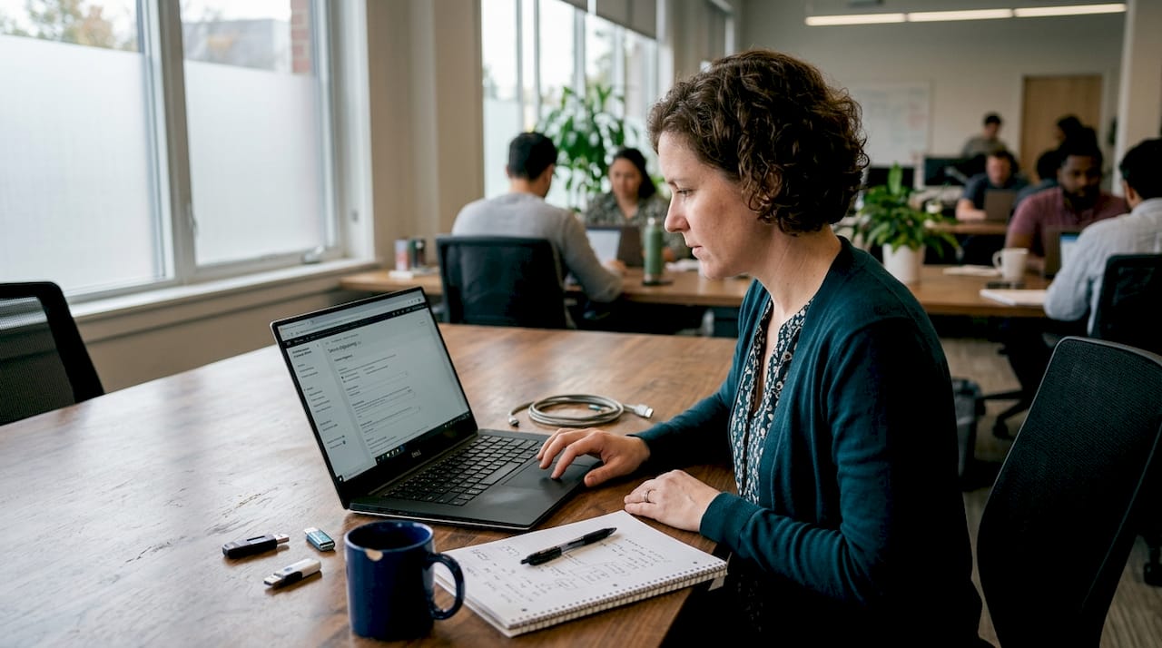 Manager adjusting ECS deployment configuration