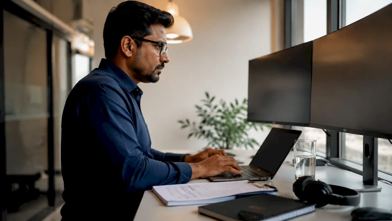 IT professional automating SOC 2 audit evidence collection