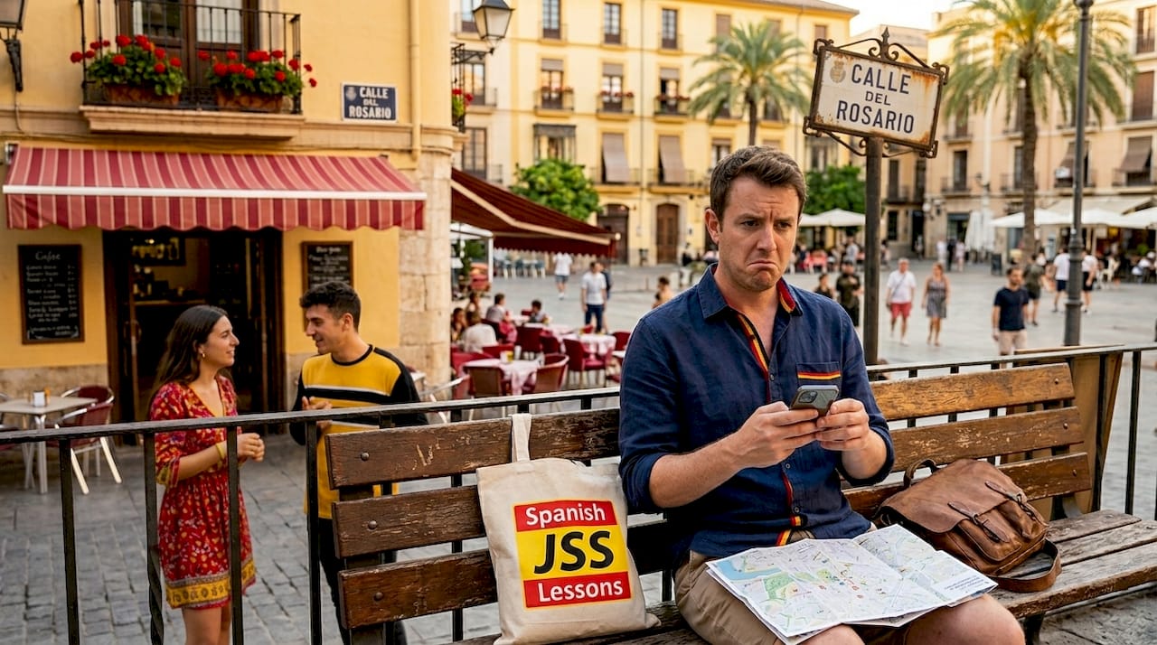 Tourist hears Spanish slang word guiri