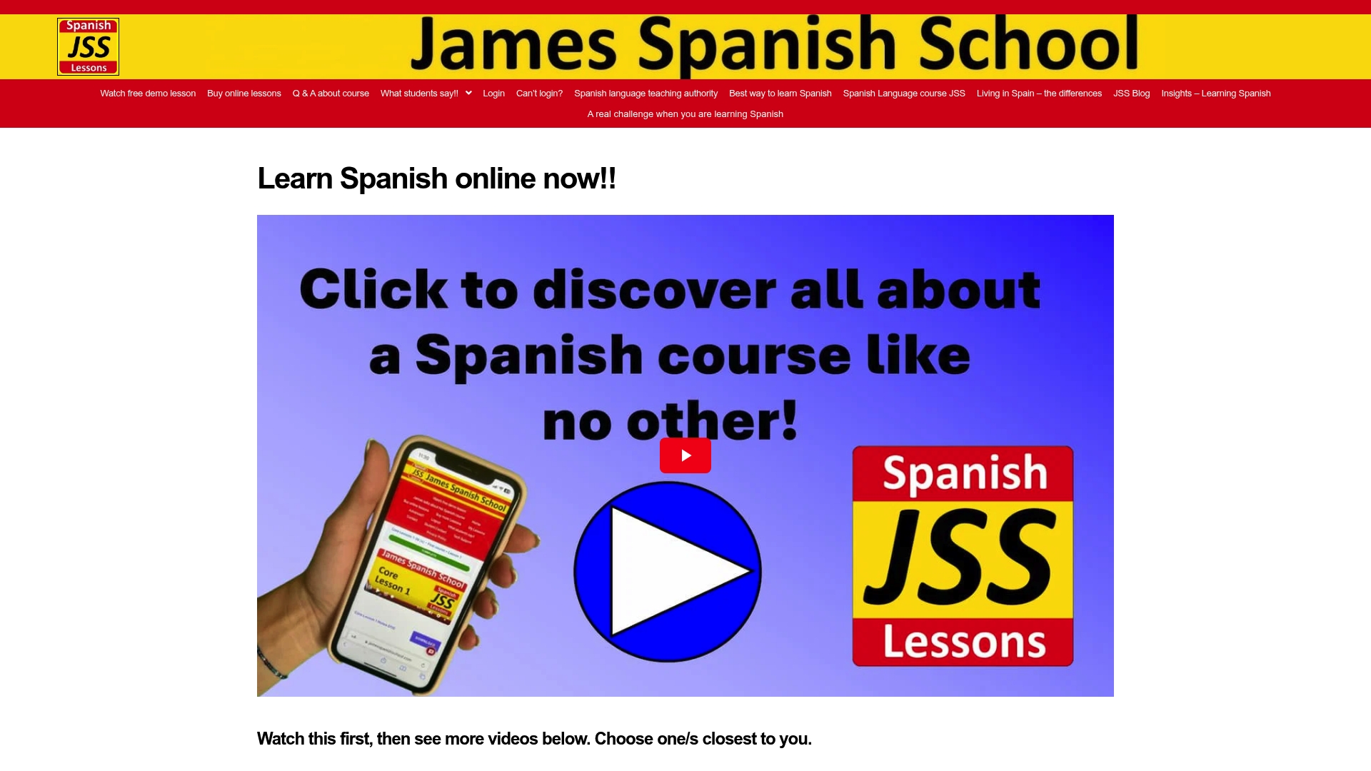 https://jamesspanishschool.com