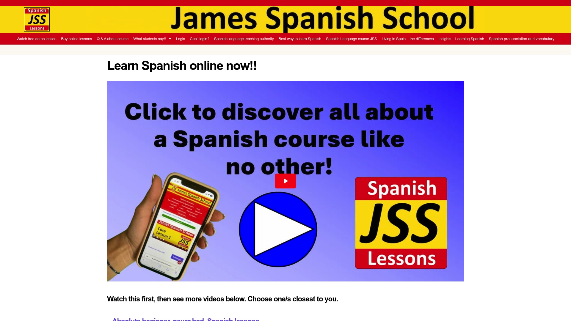 https://jamesspanishschool.com