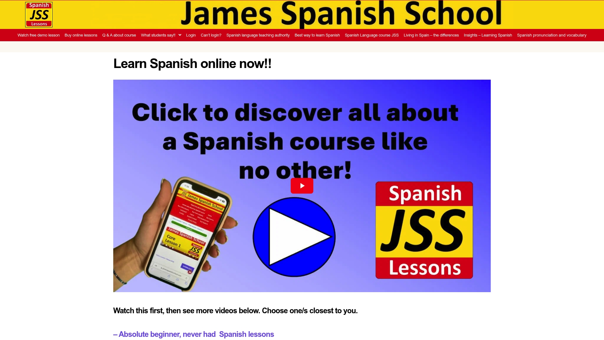 https://jamesspanishschool.com