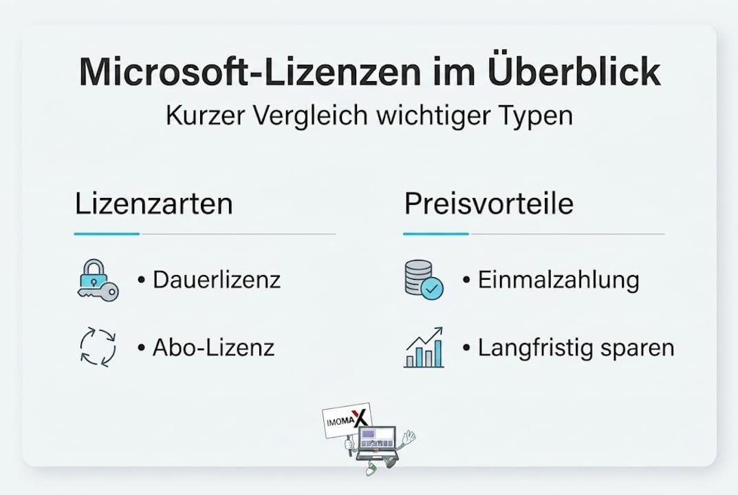 Übersicht: Microsoft Lizenzmodelle und ihre Preisvorteile auf einen Blick