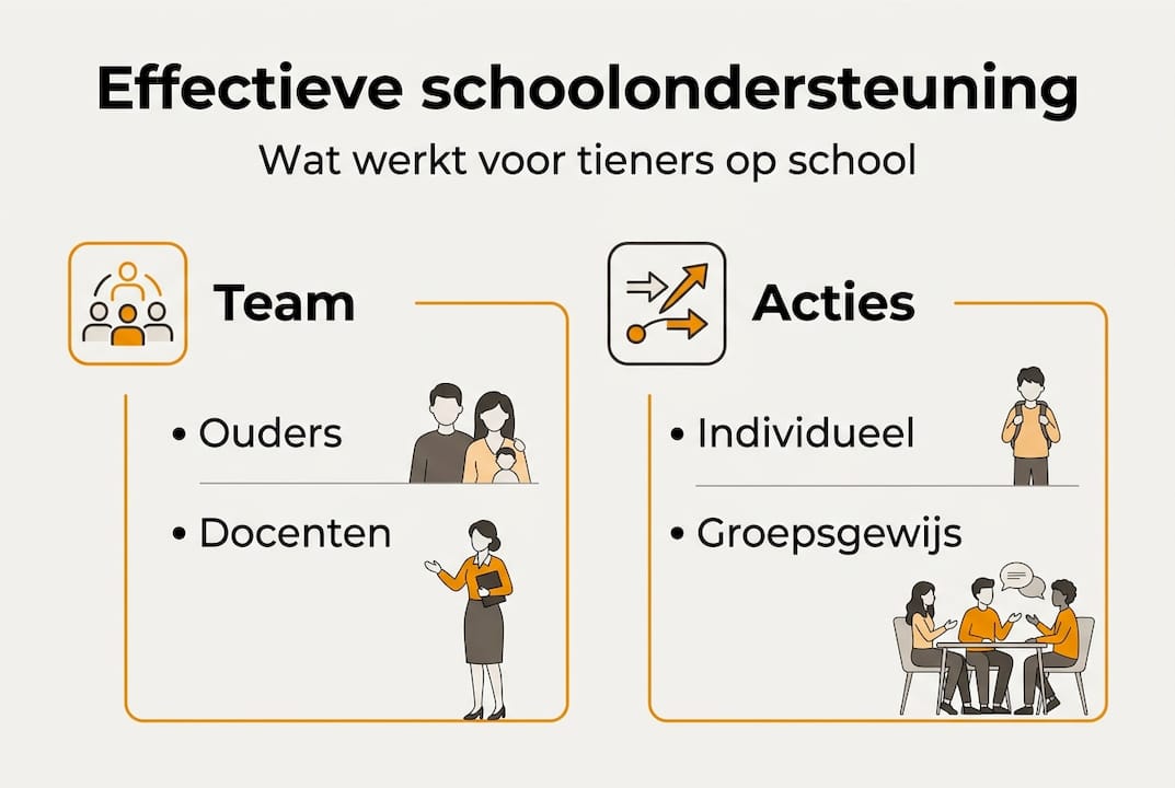 Overzicht: Zo ondersteun je scholen effectief
