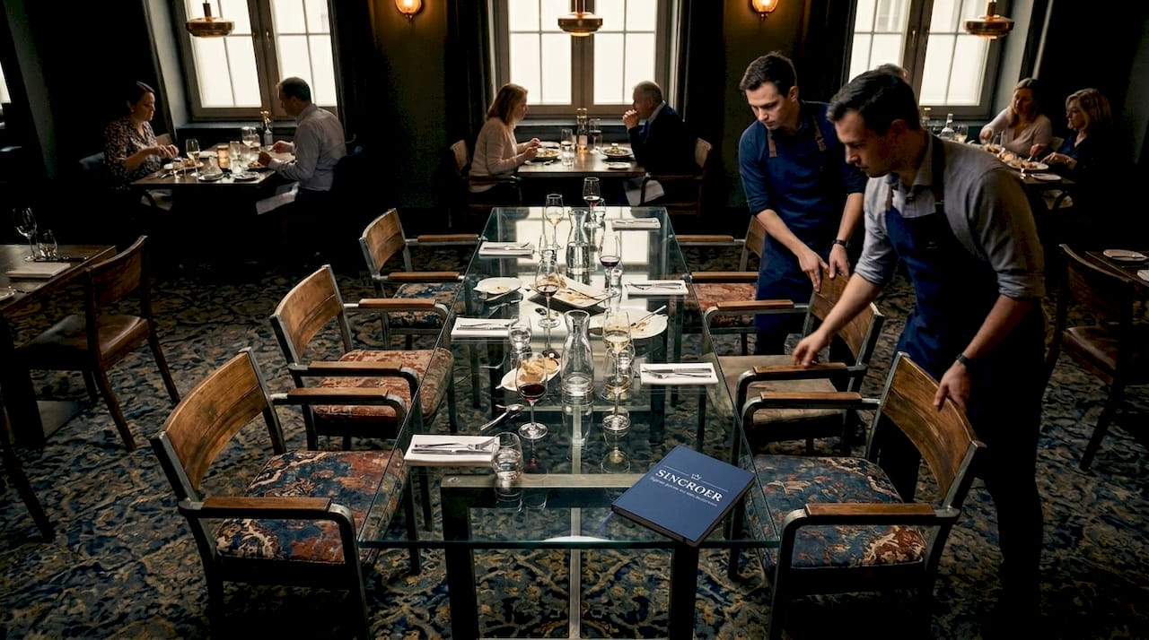 Ugodan restoran uređen kvalitetnim i izdržljivim namještajem prilagođenim za čestu upotrebu.