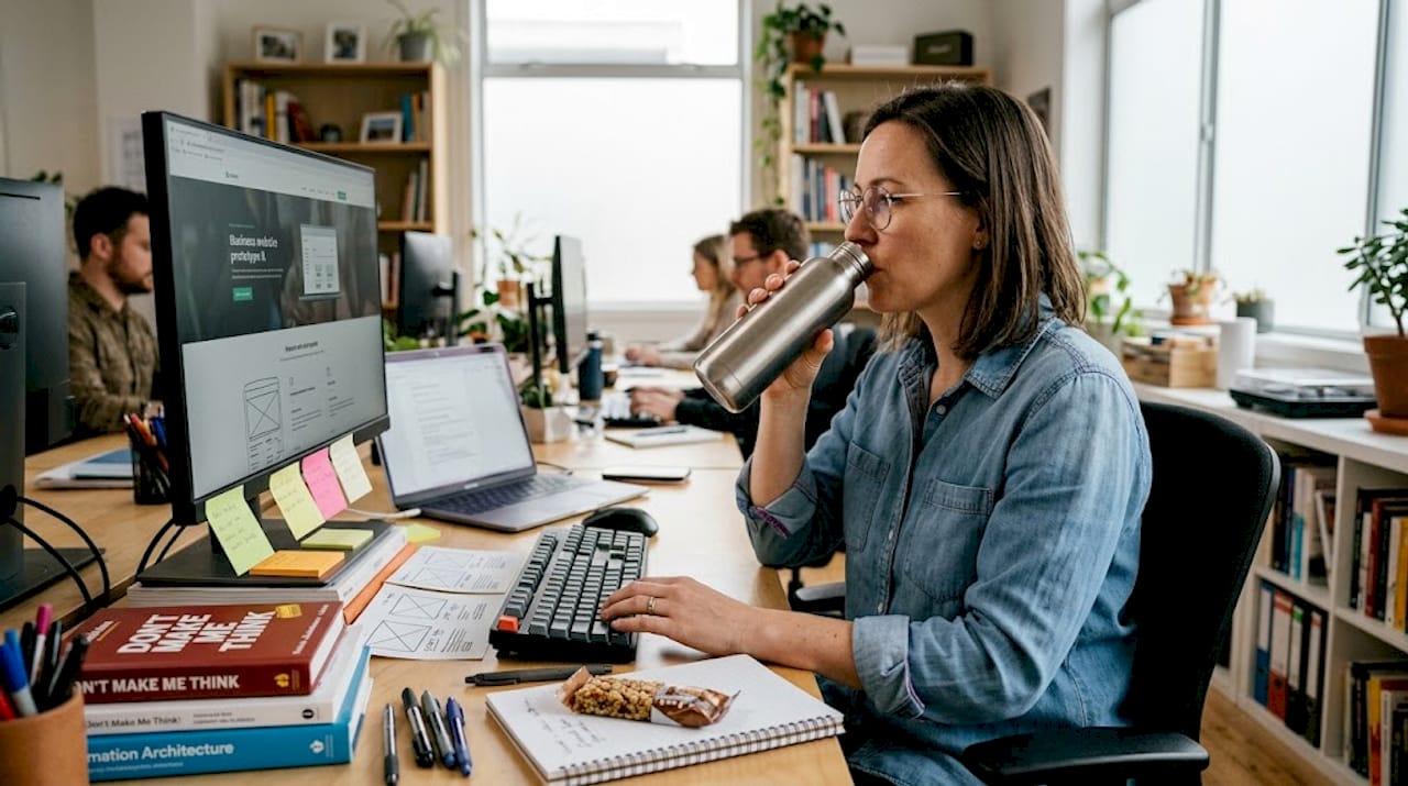 Featured image: The role of UX in web development for business results
