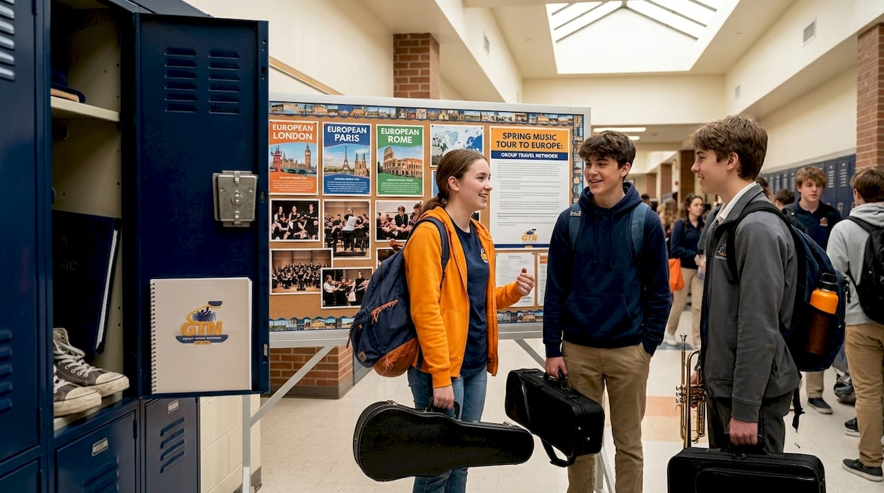 music tours: a school administrator's planning guide 3 students discuss ensemble trip plans